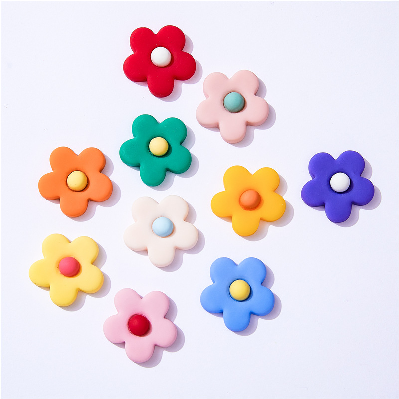10 ชิ้นเรซิ่นดอกไม้แบน Cabocho - Christmas Craft Embellishment บทวิจารณ์และราคา