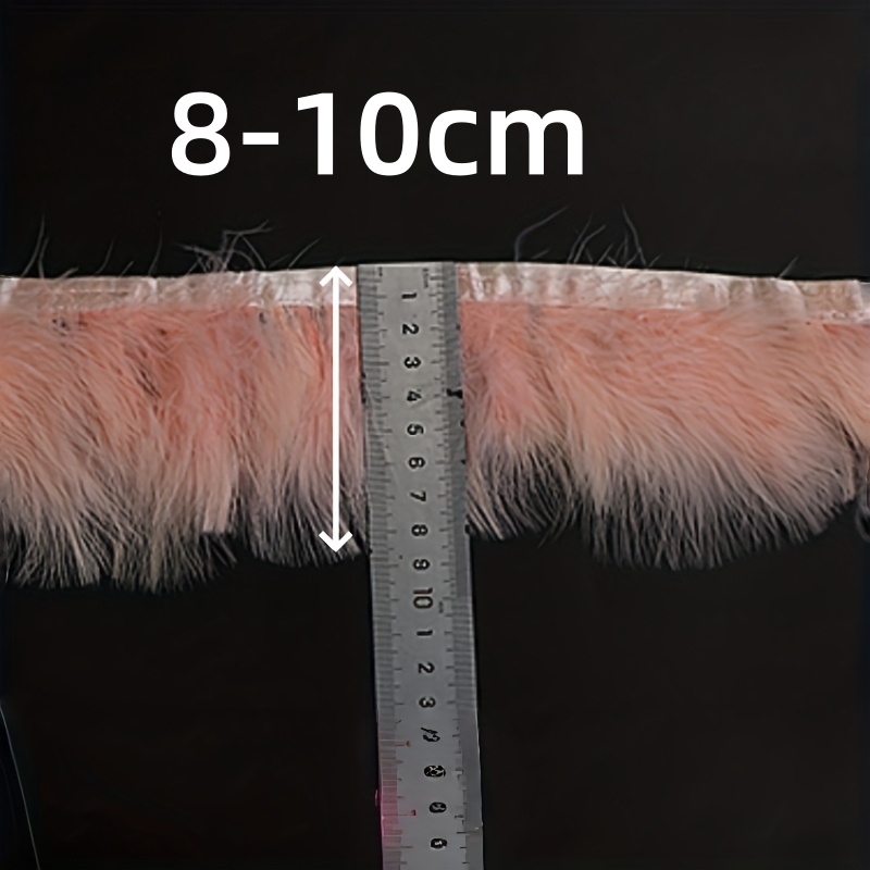ริบบิ้นขนไก่งวงฟูฟ่อง ขนาด 8-1 - Fringe Ribbon Sewing บทวิจารณ์และราคา