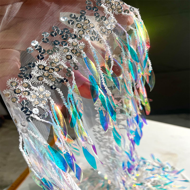 ริบบิ้นตาข่ายพร้อมพู่ประดับเลื - Fringe Ribbon Sewing บทวิจารณ์และราคา