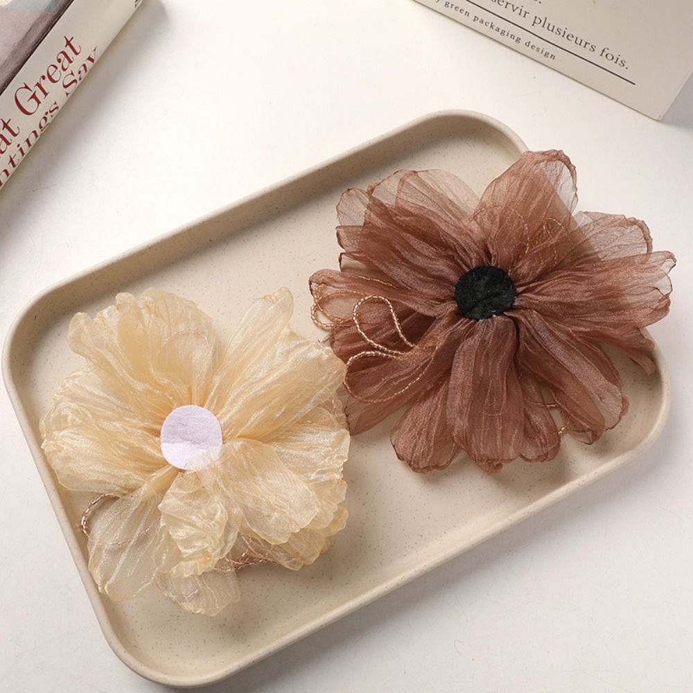 ผ้าออร์แกนซ่าประดับดอกไม้ ตกแต - Crystal Mesh Fabric บทวิจารณ์และราคา