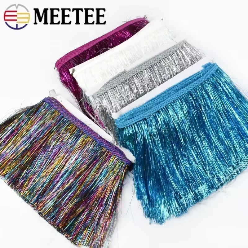 พู่ห้อยประดับด้วยด้ายสีทองเมทั - Fringe Ribbon Sewing บทวิจารณ์และราคา