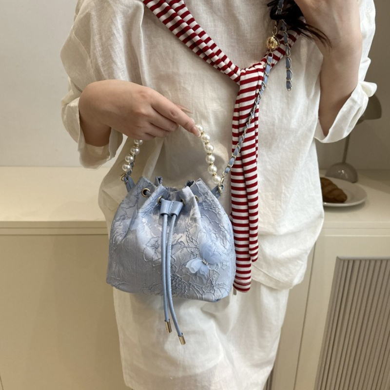 กระเป๋าถือลูกไม้หรูหราพร้อมสาย - Beaded Trim Fringe บทวิจารณ์และราคา