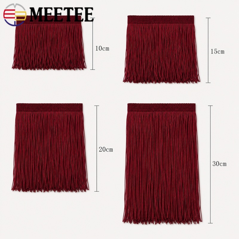 ริบบิ้นโพลีเอสเตอร์สีแดงขนาด 5 - Fringe Ribbon Sewing บทวิจารณ์และราคา