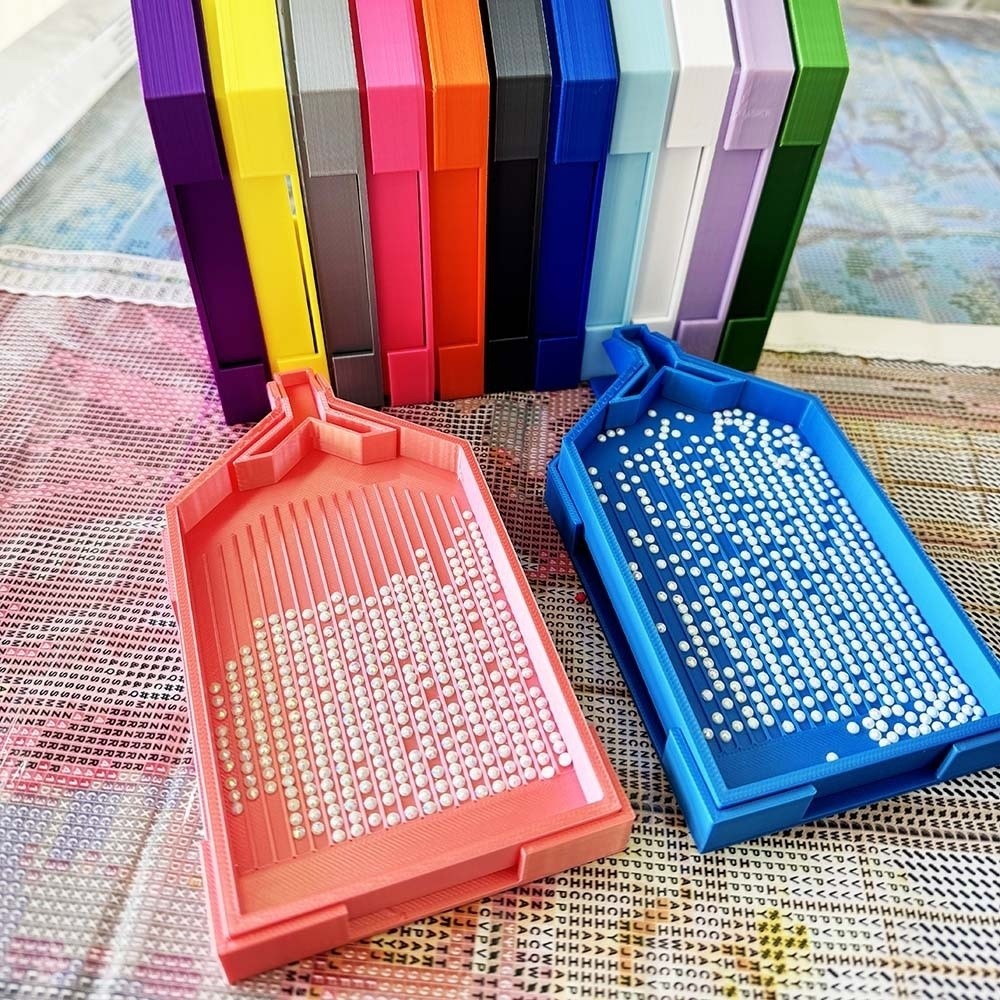 DIY Craft เพชรขนาดใหญ่ภาพวาดถา - Craft Embellishment Storage บทวิจารณ์และราคา