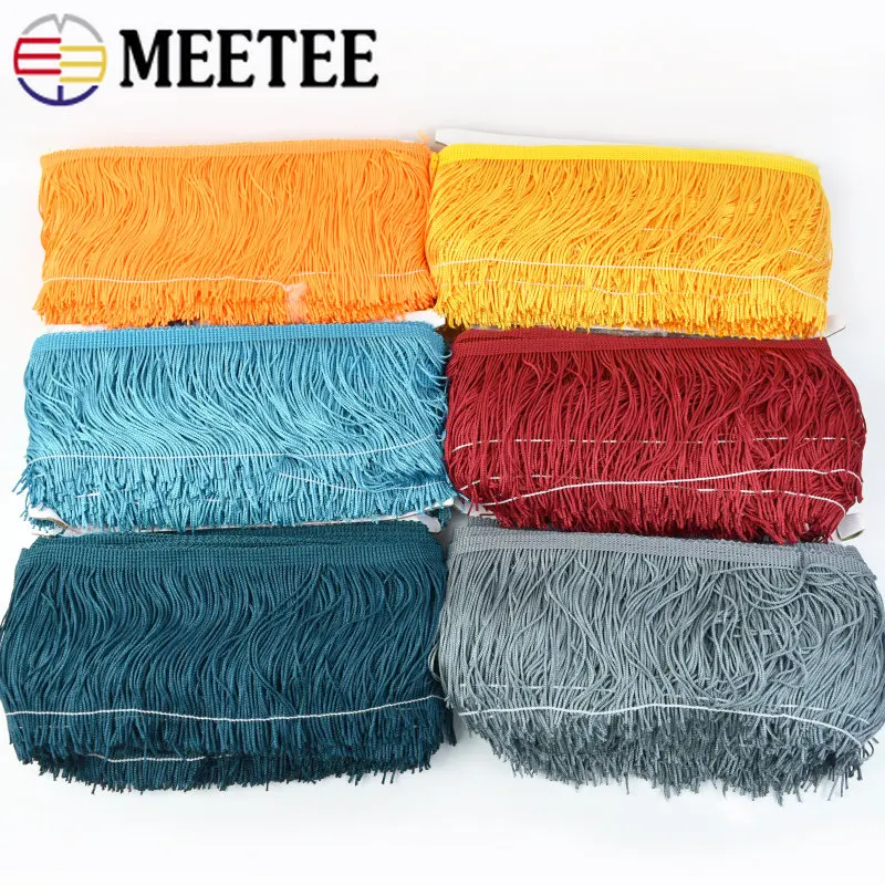พู่ห้อยตกแต่งเสื้อผ้า ผ้าลูกไม - Fringe Ribbon Sewing บทวิจารณ์และราคา