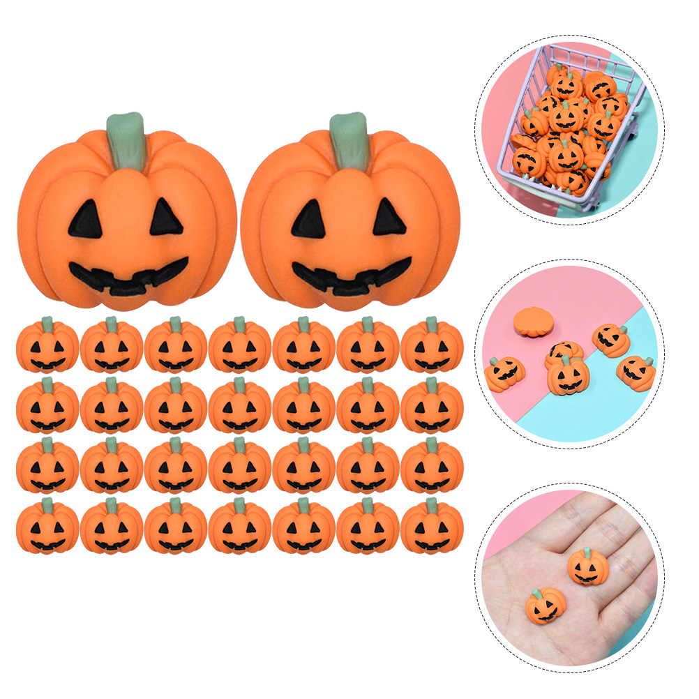 50 ชิ้น ชาร์มฟักทองเรซินขนาดเล - Embellish Craft บทวิจารณ์และราคา