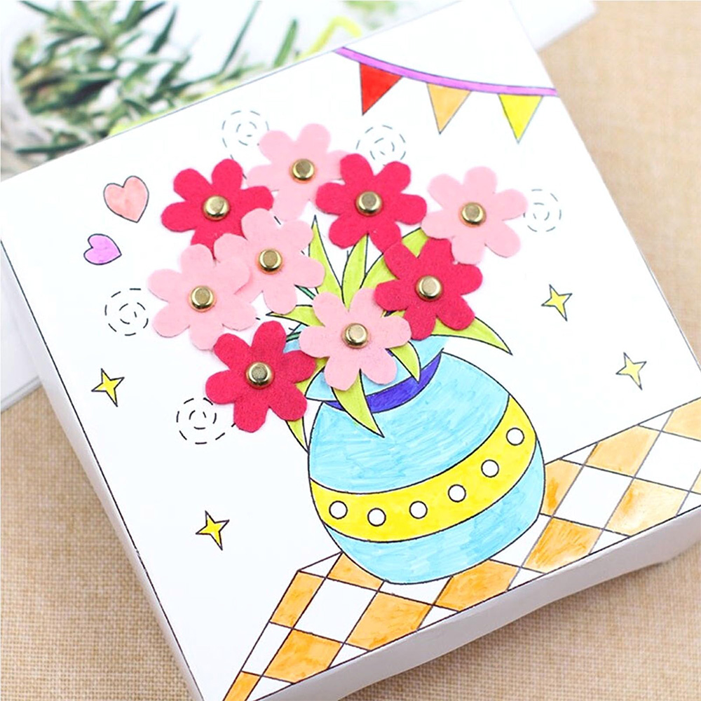 หมุดโลหะทรงกลมลายผสม 100 ชิ้น/ - Embellishments For Scrapbooking บทวิจารณ์และราคา
