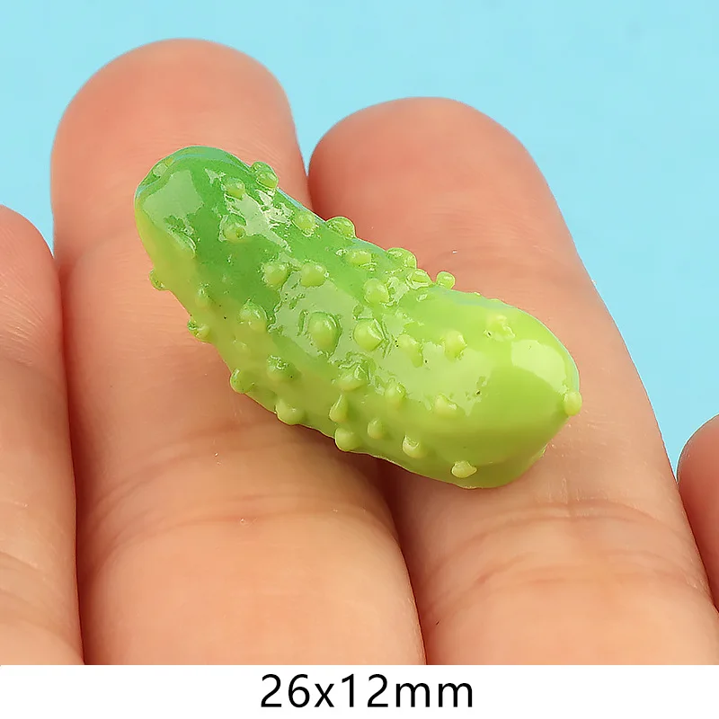 เรซิ่นน่ารัก รูปผักจิ๋ว ของตกแ - Christmas Craft Embellishment บทวิจารณ์และราคา
