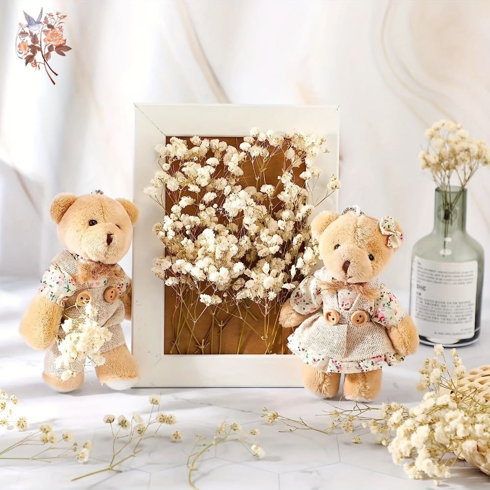 ดอกยิปโซฟิล่าแห้งขนาดเล็ก 100  - Embellish Craft บทวิจารณ์และราคา
